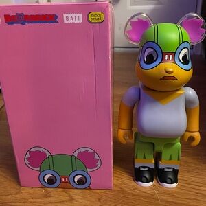 NYCC BE@RBRICK Hebru Brantley Lil Mama 400% Bearbrick Figure
